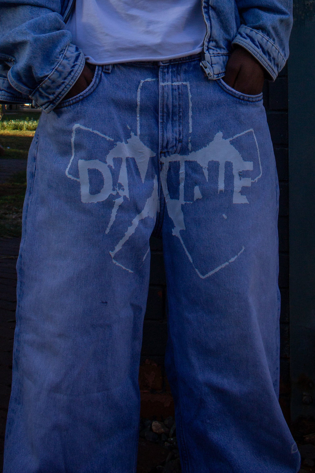 Divine denim pants