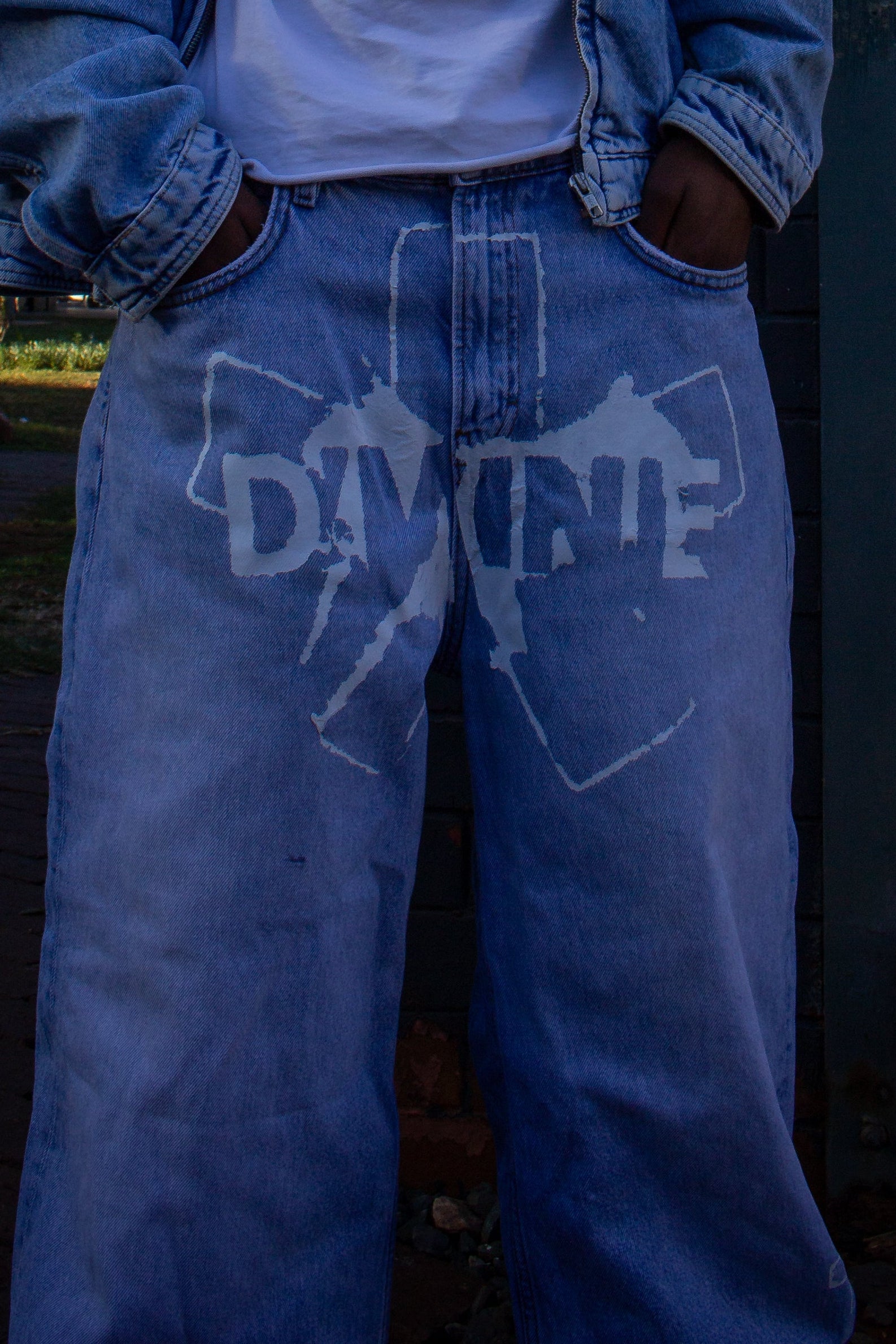 Divine denim pants