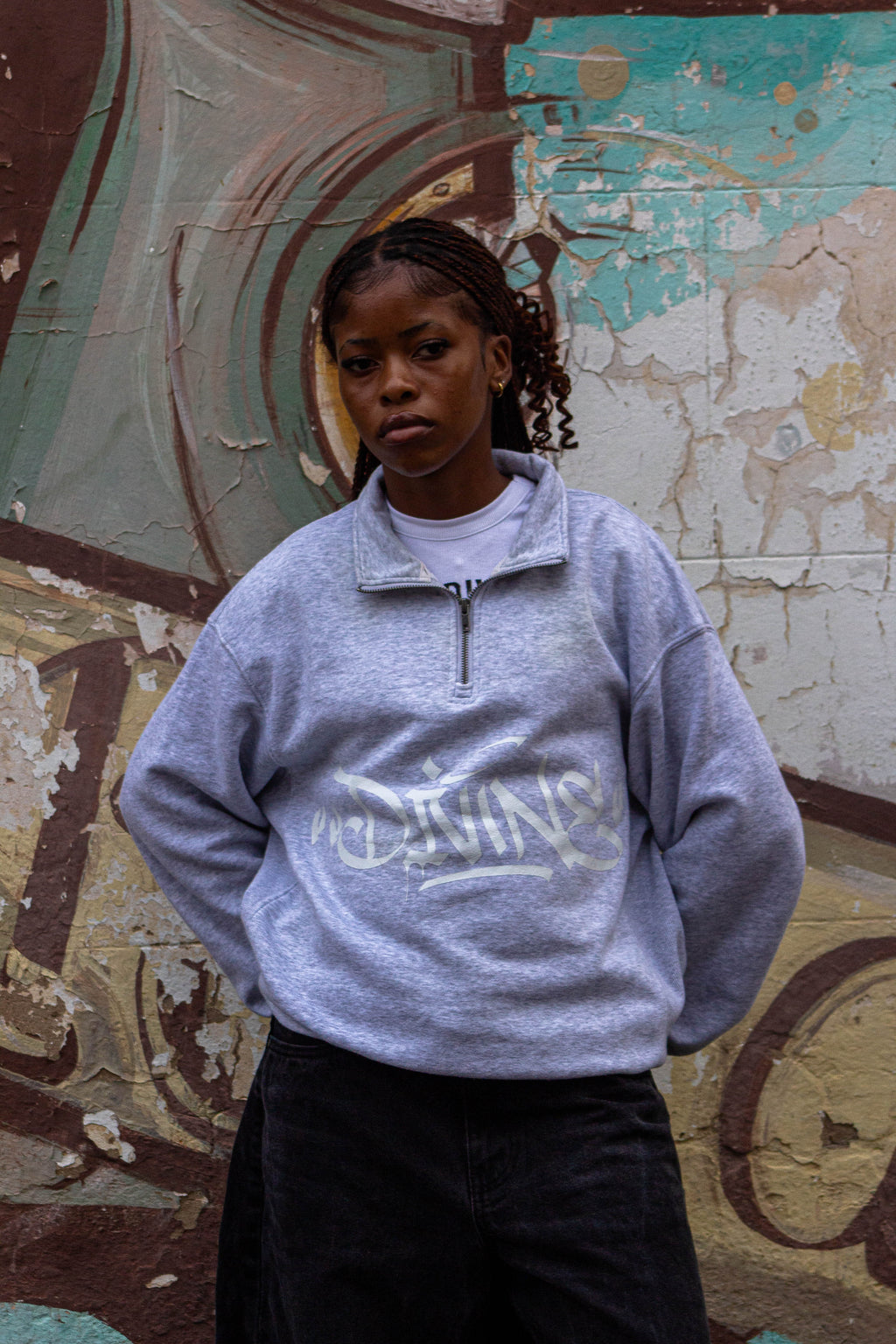 Divine quarter zip